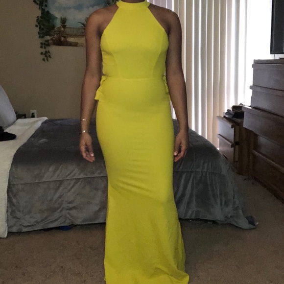 Yellow Dress Long - Picture 8 of 8